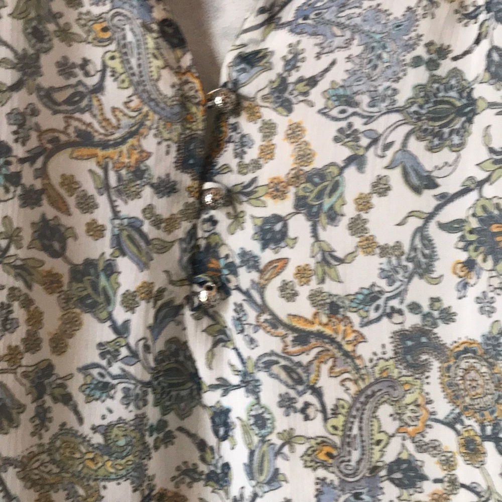Zara | Ruffle Sheer Top Earthy - Picture 3 of 7